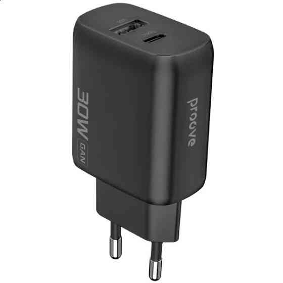 МЗП Proove Silicone Power 2 30W (Type-C + USB) Black (WCSP23110001) (Код товару:42598) Харків