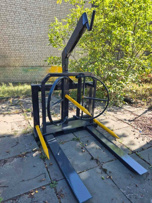 3 в 1: Гак для біг-бегів, вила для тюків, вила для підняття євро-піддонів Запорожье - изображение 1