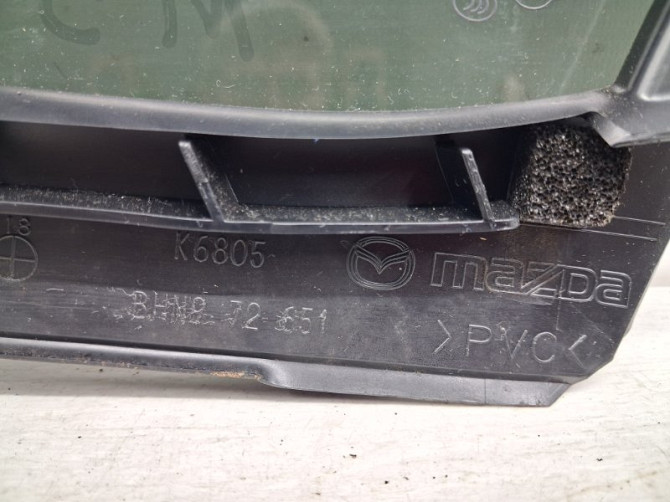 Стекло двери задней правой (форточка) Mazda 3 BM 2.2 DIESEL 2013 (б/у) Київ - зображення 4