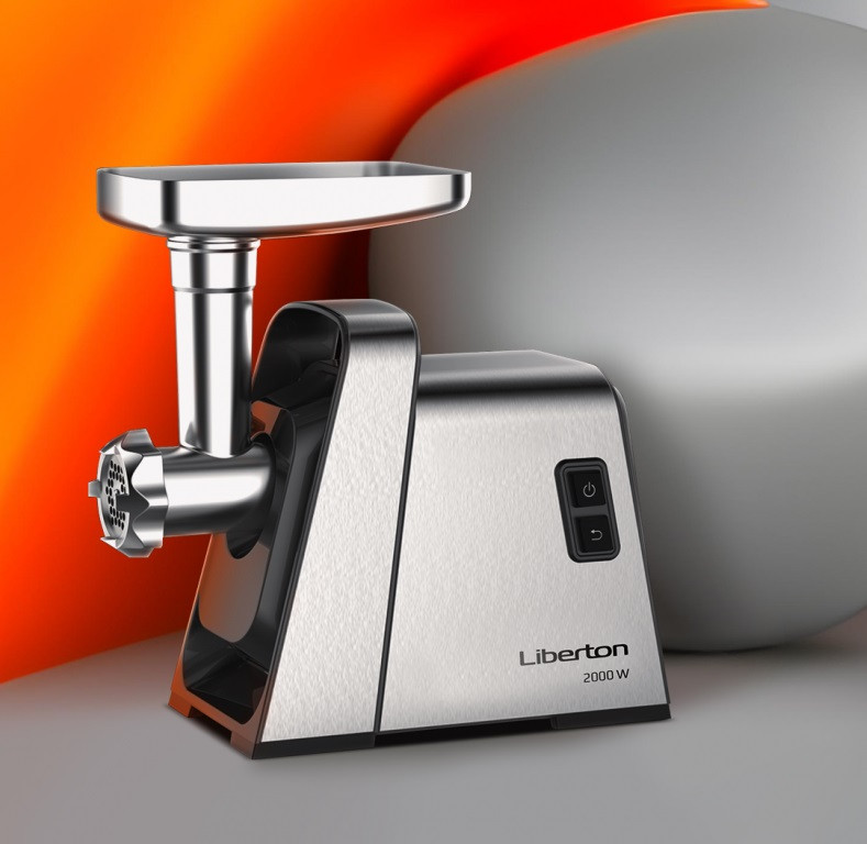 Мясорубка электрическая Liberton LMG-20T02S 2000 Вт Киев - изображение 1