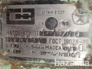 Плунжерный насос ПТ-10/40 Полтава - изображение 1