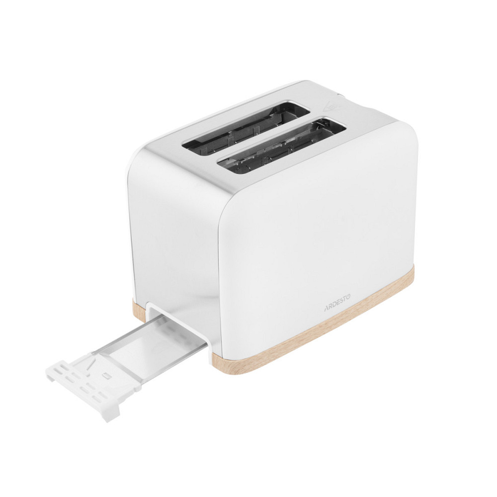 Тостер Ardesto T-F420WWD 930 Вт белый Київ - зображення 3