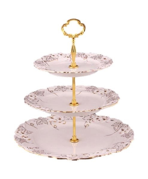 Фруктівниця 3-х ярусна Lefard Виноград 84-777 Киев - изображение 1