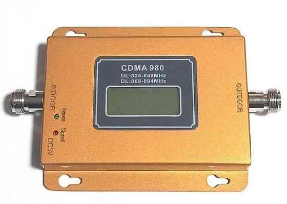 Усилитель мобильного интернета и связи Интертелеком KW-1570CD 800 МГц с внешней логопериодической ан Дніпро