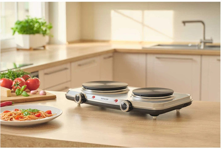 Электроплита Sencor SCP2256SS 2500 Вт серебристая Киев - изображение 7