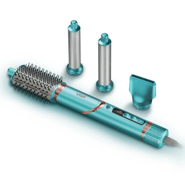 Фен-стайлер VGR V-474 BLUE 1400 Вт голубой Київ - зображення 1