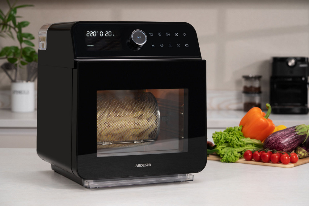 Мультипечь Ardesto AIFO-A150ST 2250 Вт черная Київ - зображення 1