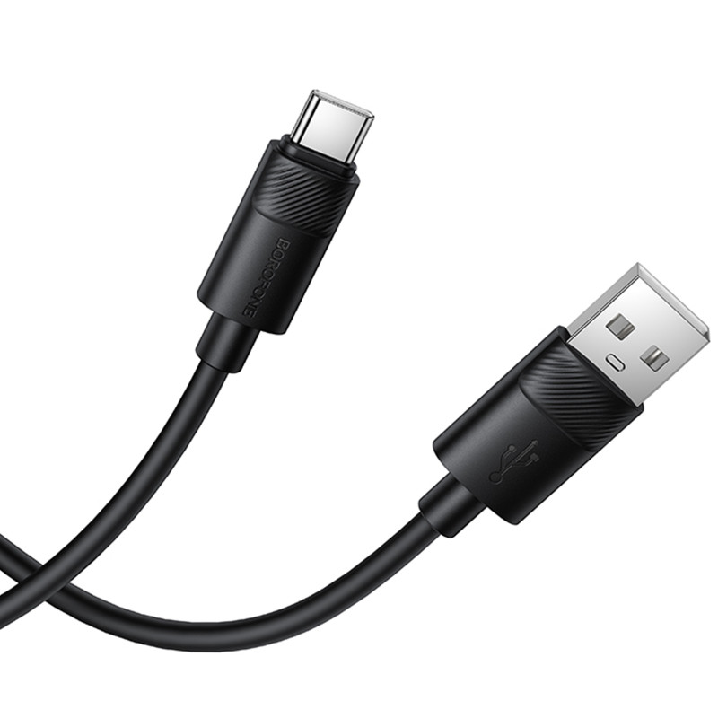 Дата кабель Borofone BX123 Leya USB to Type-C 36W (1m) Херсон - изображение 4