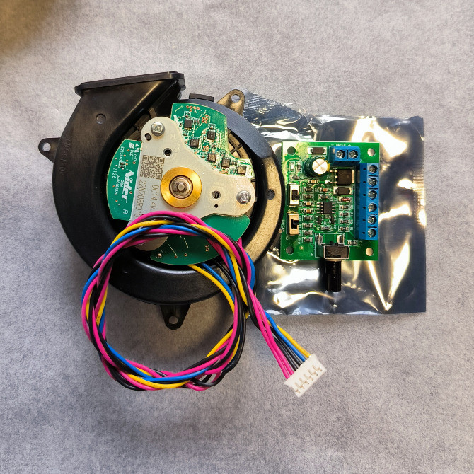 Потужний BLDC вентилятор 90W 9- 17V з регулюванням потужності. Київ - зображення 4