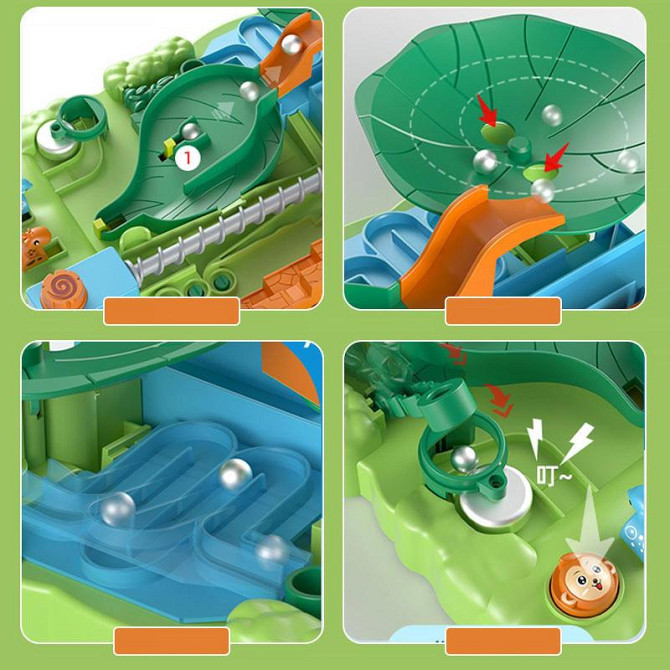 Настольная интерактивная игра SHT 983 Jungle Adventure Game Херсон - зображення 4