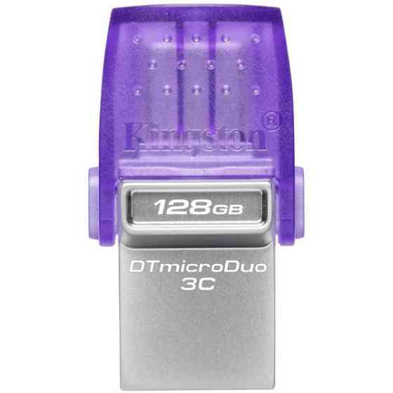 Флеш пам`ять Kingston DataTraveler microDuo 3C 128GB Type-C  (DTDUO3CG3/128GB) Харків