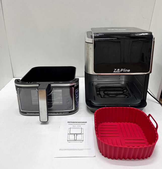 Аэрогриль мультипечь на два тэна с силиконовой формой Zepline ZP-00340 13 л 4200 Вт Киев - изображение 5