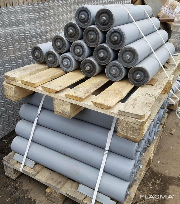 Ролик конвейерный длина от 110 мм до 2500 мм , ролики ленточного конвейера Киев - изображение 5