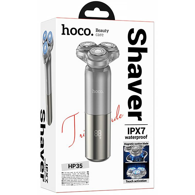 Портативная электробритва Hoco HP35 Induction three-blade Херсон - изображение 3