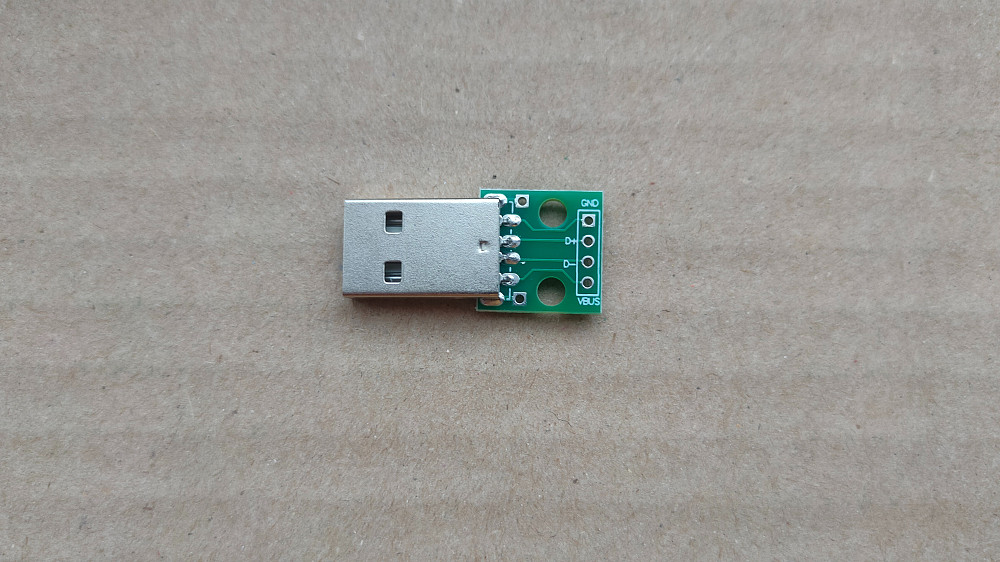 Разъем USB типа Б (папа) на плате Борисполь - изображение 2