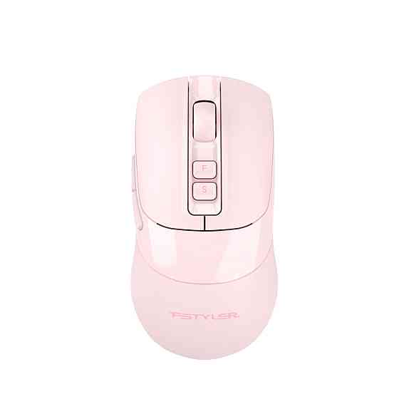Мышь компьютерная безпроводная A4Tech Fstyler FG50 Plus (Pink) розовая Київ