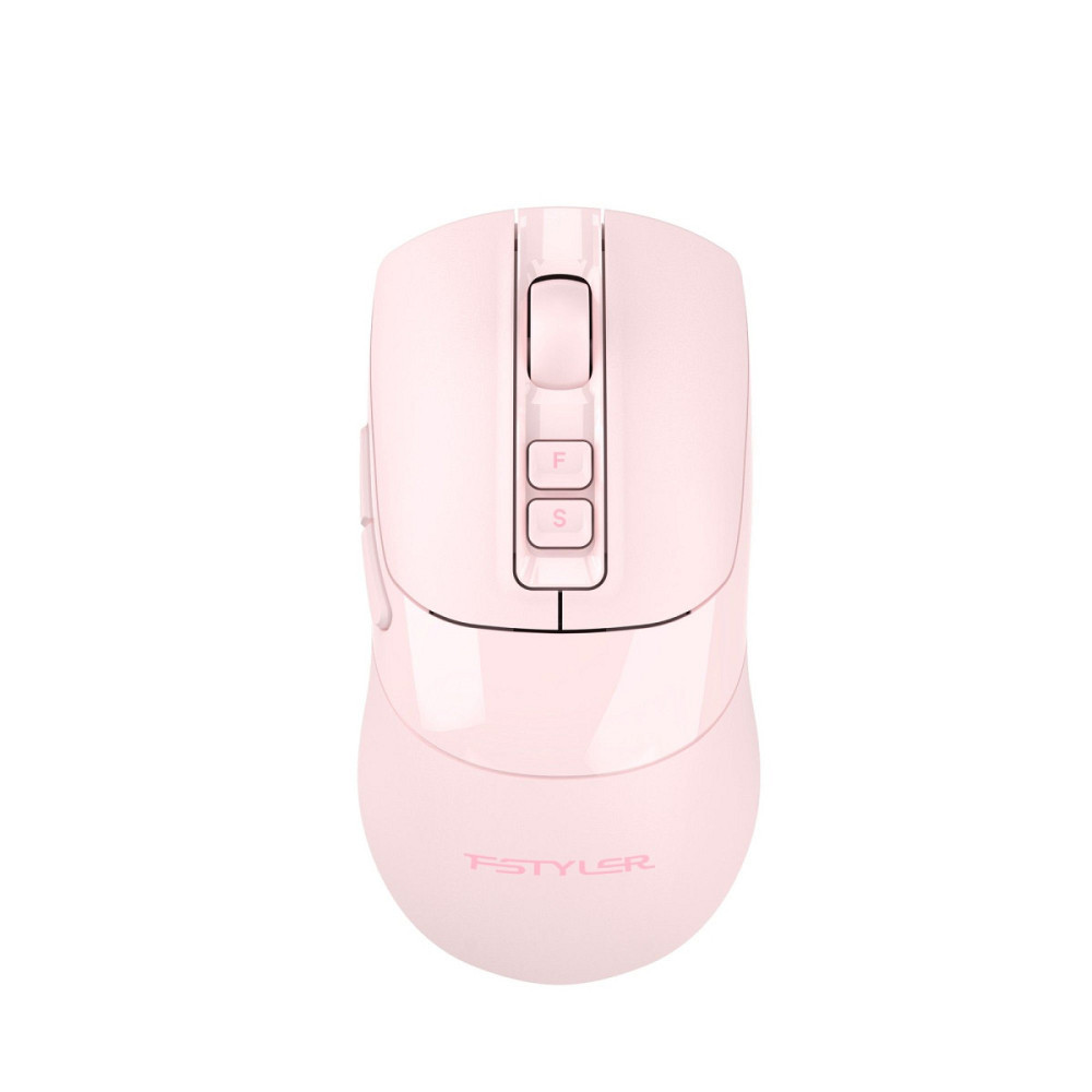 Мышь компьютерная безпроводная A4Tech Fstyler FG50 Plus (Pink) розовая Киев - изображение 1