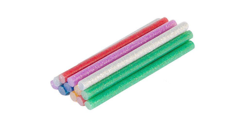 Стержни клеевые MASTERTOOL 7.2х100 мм 12 шт цветные перламутровые 42-0160 Харьков - изображение 1