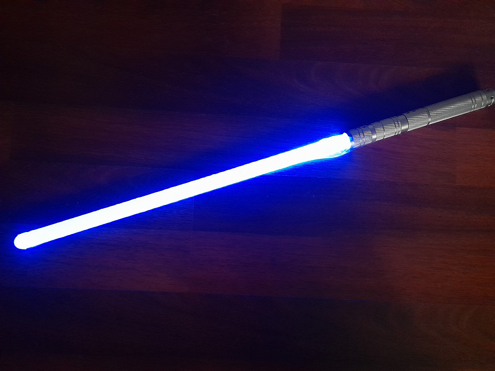 Световой меч 14 цветов на аккумуляторе металлическая рукоятка Киев - изображение 1