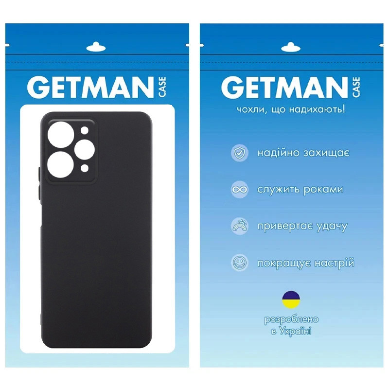 Чехол TPU GETMAN Liquid Silk Full Camera для Xiaomi Redmi 12 Херсон - зображення 3