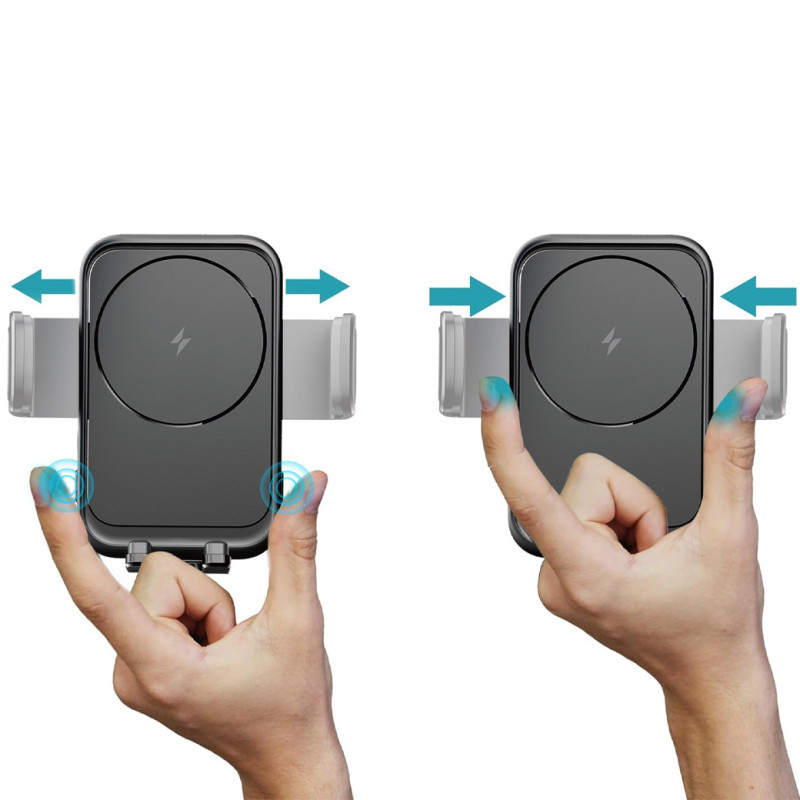 Автодержатель с БЗУ WIWU CH-321 15W Херсон - зображення 6