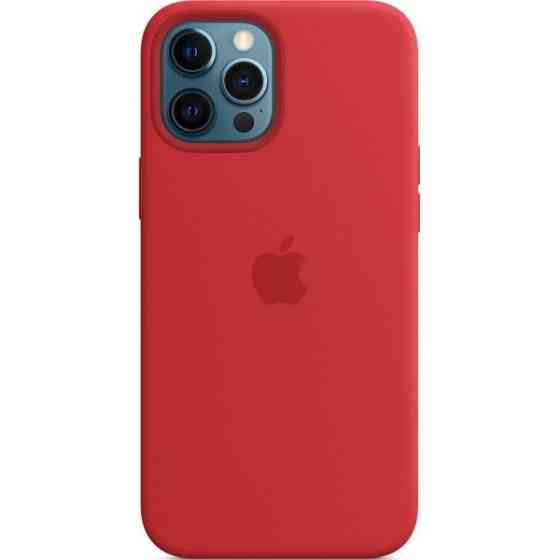 Apple Чохол Silicone Case для iPhone 12 Pro Max Product Red Харків