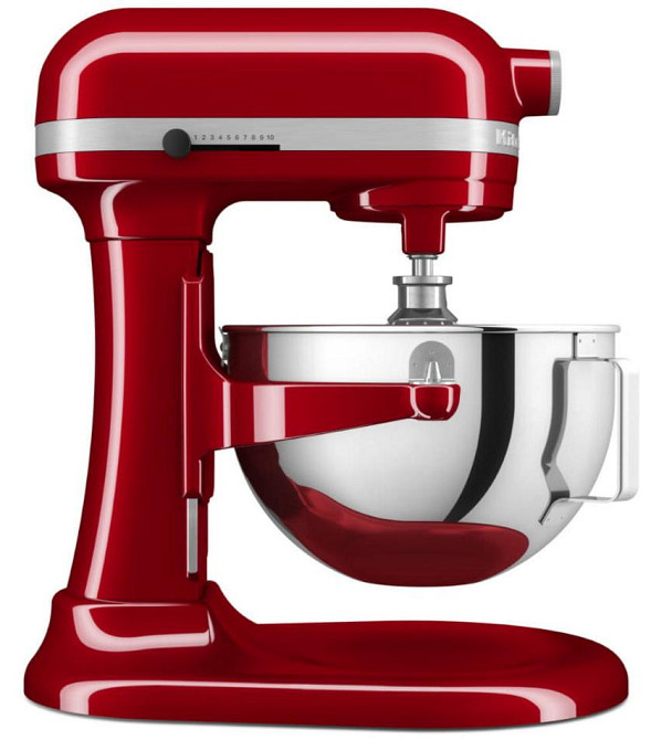 Кухонная машина KitchenAid Heavy Duty 5KSM55SXXEER 375 Вт красный Київ - зображення 2