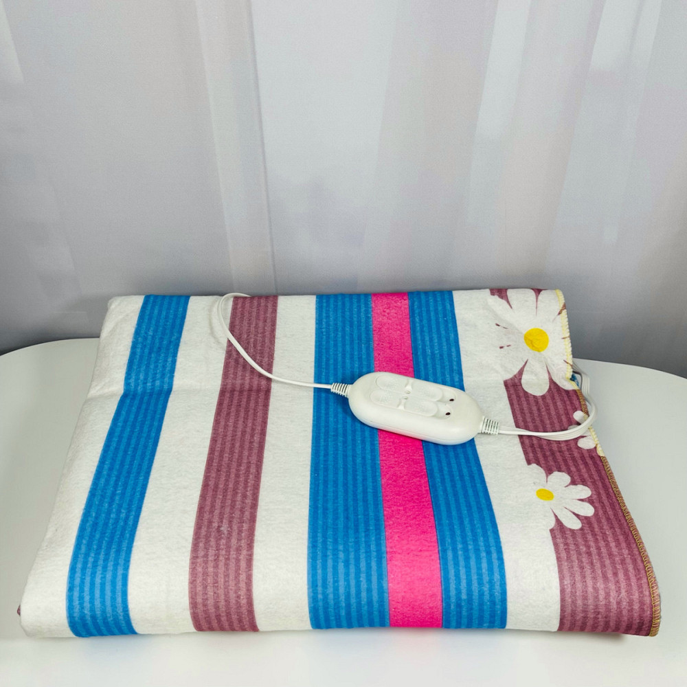 Електропростирадло з двома зонами LUX 155x170 з кольоровим малюнком Туреччина байка 54941 Київ - зображення 1