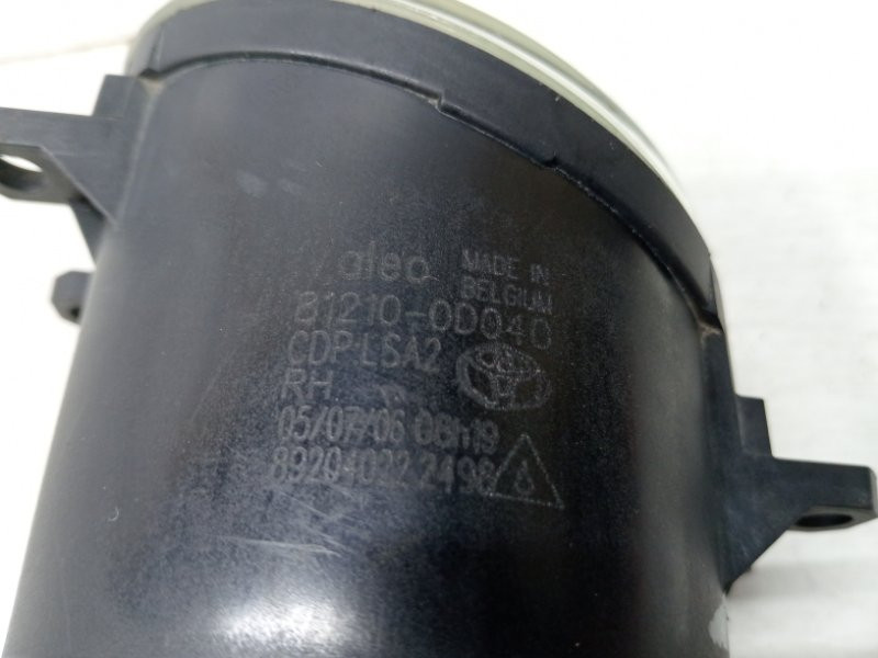 Фара противотуманная правая Toyota RAV 4 2005-2016 812100D041 (Арт. 60544) Київ - зображення 5