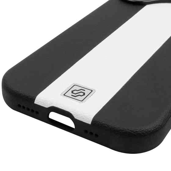 Кожаный чехол Rally with Magnetic Fit для Apple iPhone 17 (6.3") Херсон