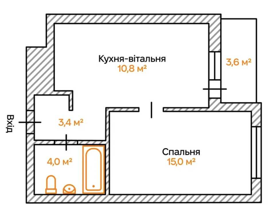 долгосрочная аренда 1-к квартира Киев, Соломенский, 600 $/мес. Киев - изображение 12