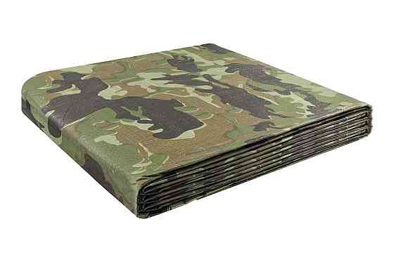 Тент универсальный MASTERTOOL TARPAULIN 5 × 8 м 90 г/м² Camouflage 79-8508 Харьков