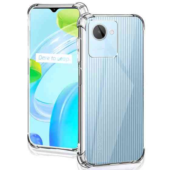 TPU чехол GETMAN Ease logo усиленные углы Full Camera для Realme C30s Херсон