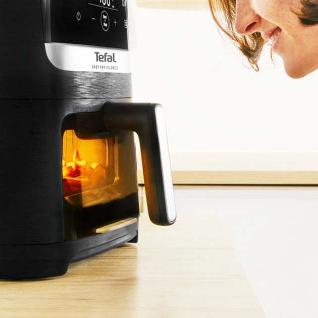 Мультипечь Tefal Easy Fry Silence EY5568E0 1670 Вт черная Київ - зображення 7