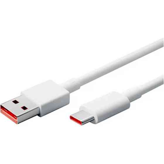 Кабель Xiaomi 6A USB to Type-C 1m White (BHR6032GL/BHR4915CN) (Код товару:40269) Харьков