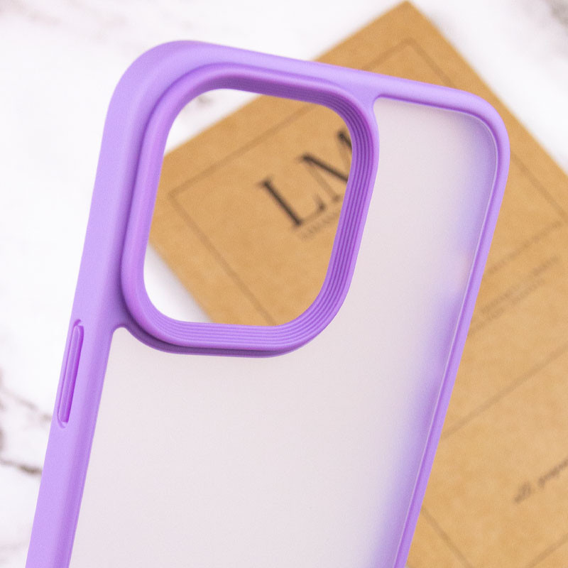 TPU+PC чехол Metal Buttons для Apple iPhone 13 Pro (6.1") Херсон - зображення 7