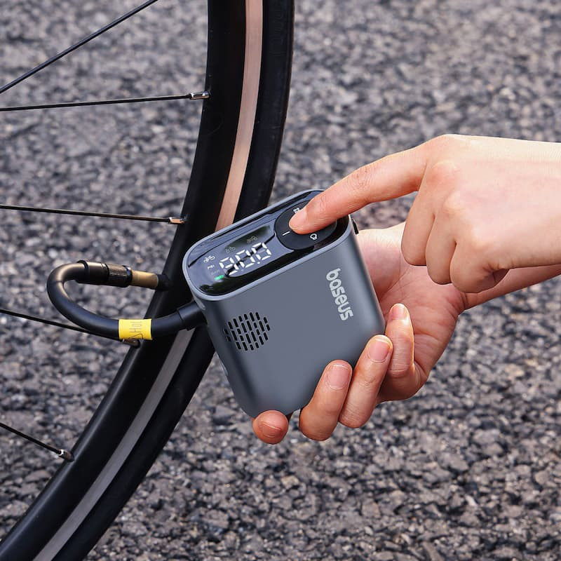 Портативный велосипедный насос Baseus PrimeTrip Series (C11169000121-00) Херсон - изображение 5