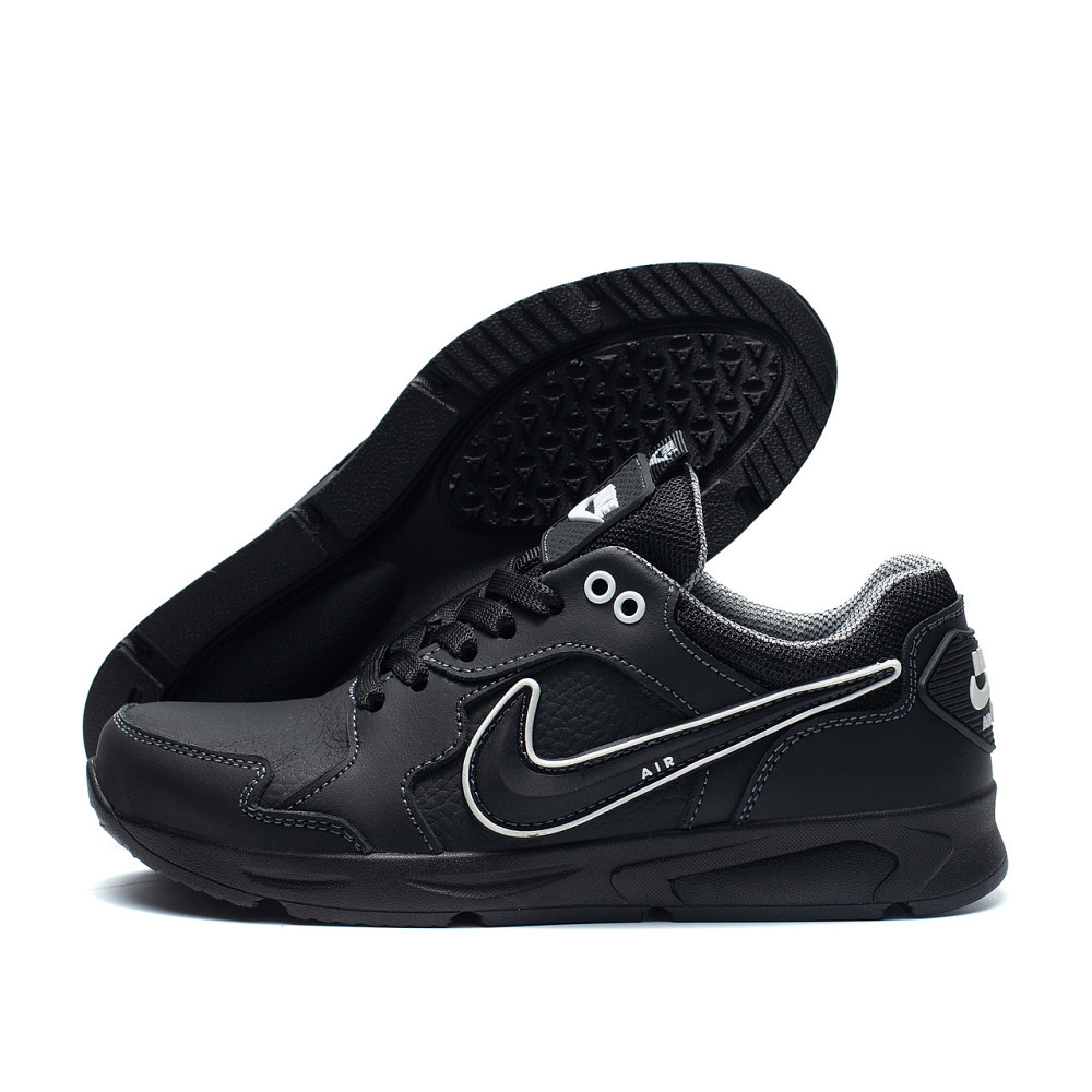 Підліткові шкіряні кросівки Air Max Black Київ - зображення 1