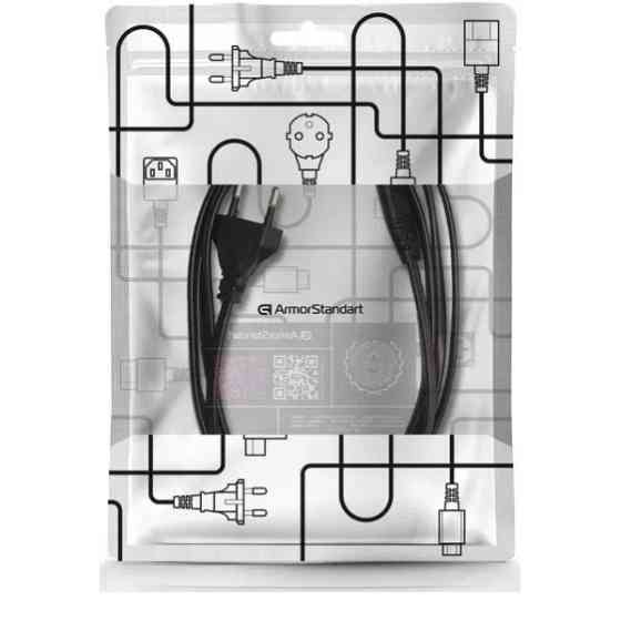 Кабель живлення ArmorStandart CEE 7/16 - С7 1.8м black (ARM73123) Харьков