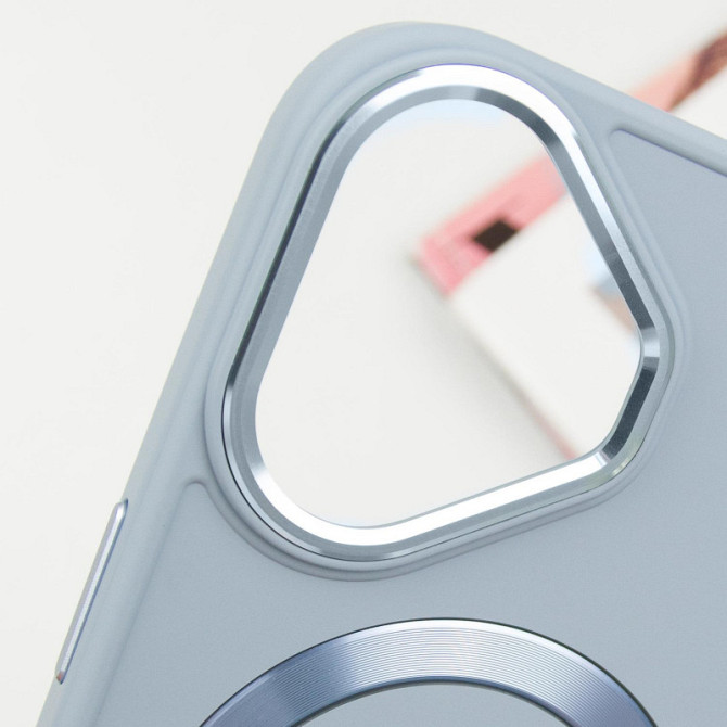 TPU чехол Bonbon Metal Style with MagSafe для Apple iPhone 16 (6.1") Херсон - зображення 8