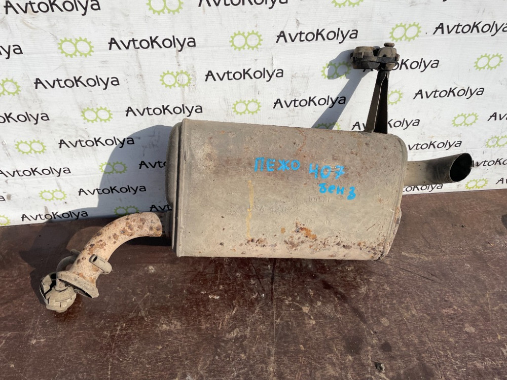 Глушитель Peugeot 407 2004-2011 Ковель - изображение 1
