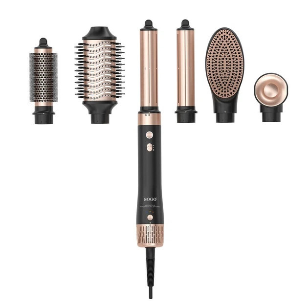 Стайлер для волос Sogo SS-3730 1400 Вт черный Киев - изображение 1