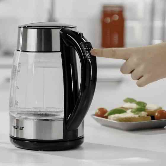 Электрочайник Zelmer ZCK8026 1,7 л серебристый Киев