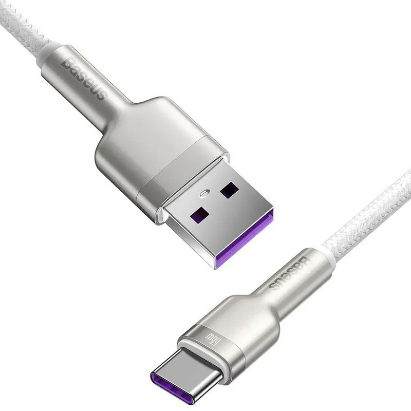 Дата кабель Baseus Cafule Metal Data USB to Type-C 66W (1m) (CAKF00010) Херсон - изображение 3