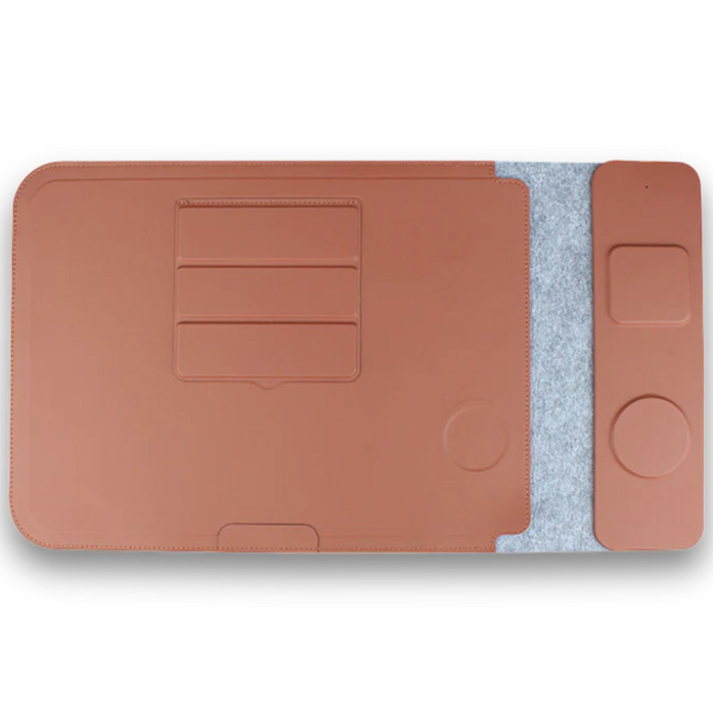 Подставка-чехол для ноутбука STAND JD-S101 с БЗУ 4in1 15W (15-16'') Херсон - изображение 1