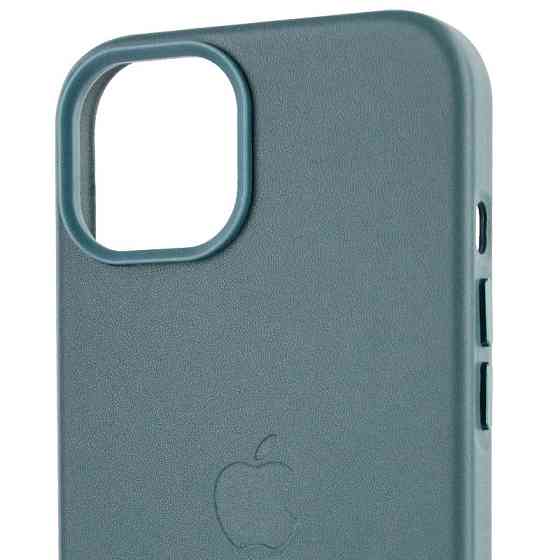 Кожаный чехол Leather Case (AA Plus) with Magnetic Fit для Apple iPhone 14 (6.1") Херсон