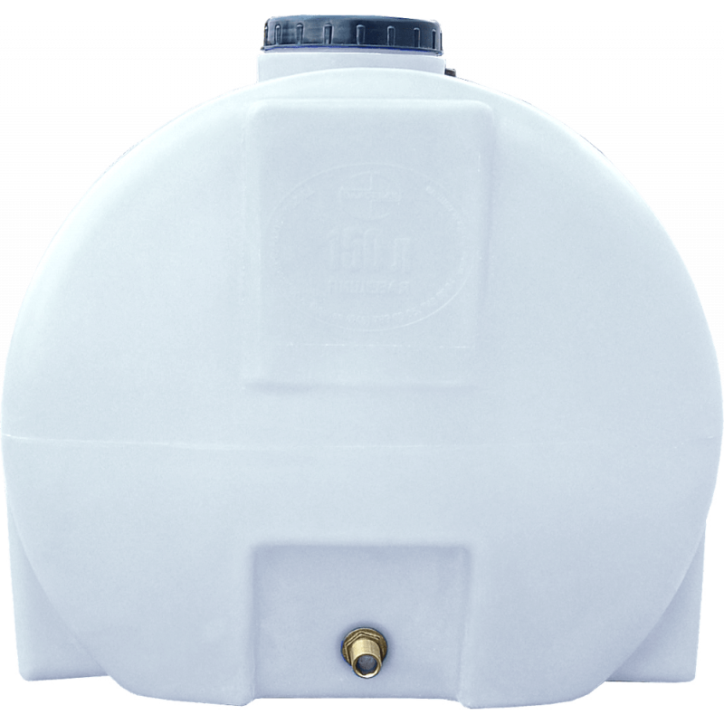 Емкость 300 л горизонтальная ГО ПБ белая Киев - изображение 3