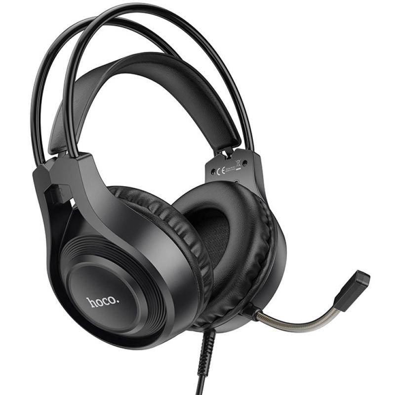 Накладные наушники Hoco W106 Tiger (3.5mm+3.5mm/1.8m) Херсон - зображення 1