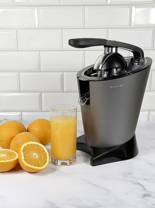 Соковыжималка для цитрусовых Kamille KM-6739 300 Вт серая Киев - изображение 1