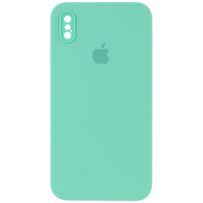Чехол Silicone Case Square Full Camera Protective (AA) для Apple iPhone XS Max (6.5") Херсон - зображення 1